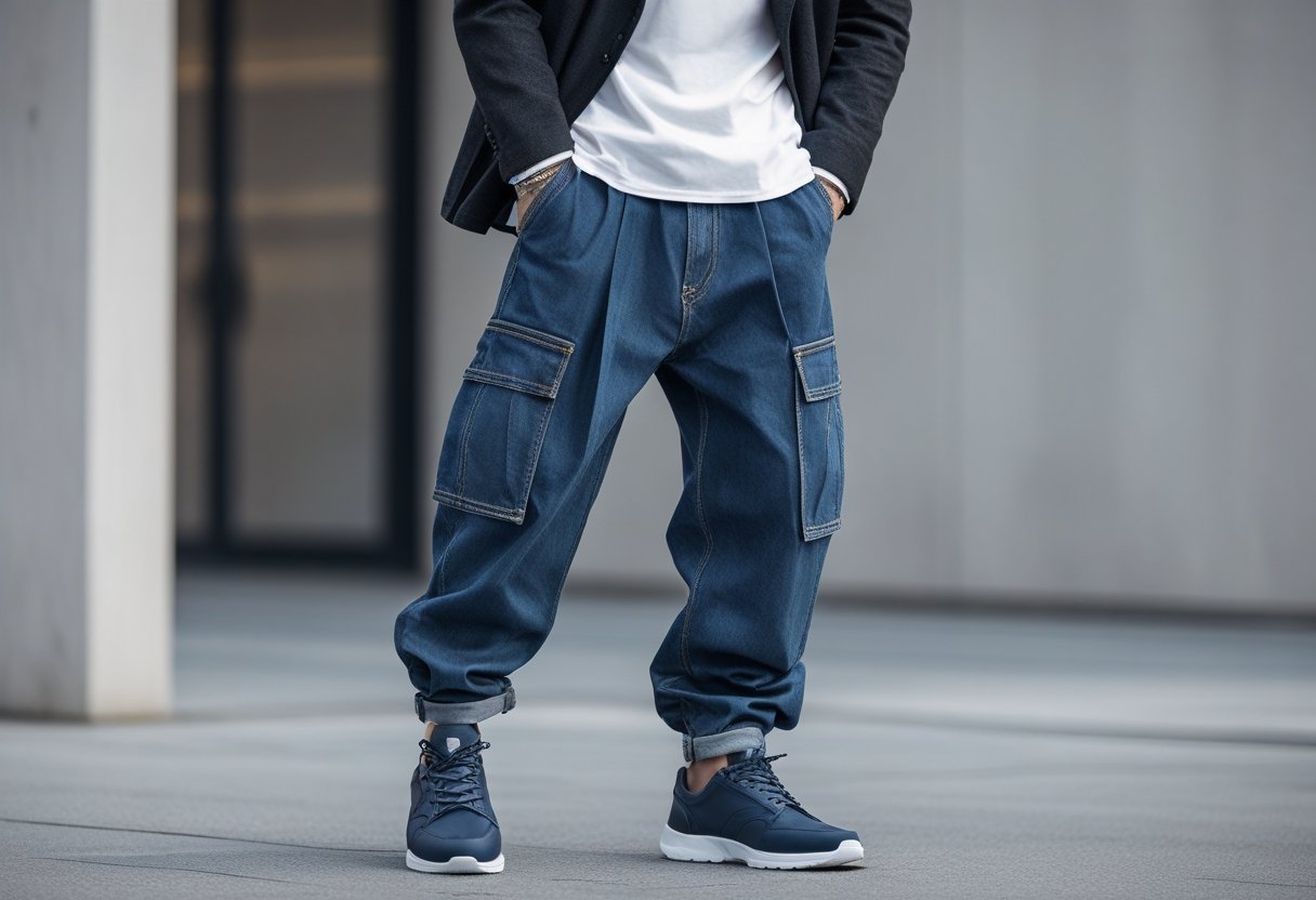 Sådan styler du dine baggy jeans med de bedste sko til mænd online